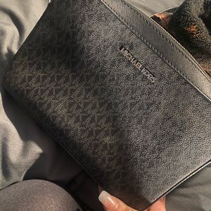 Mk logo crossbody